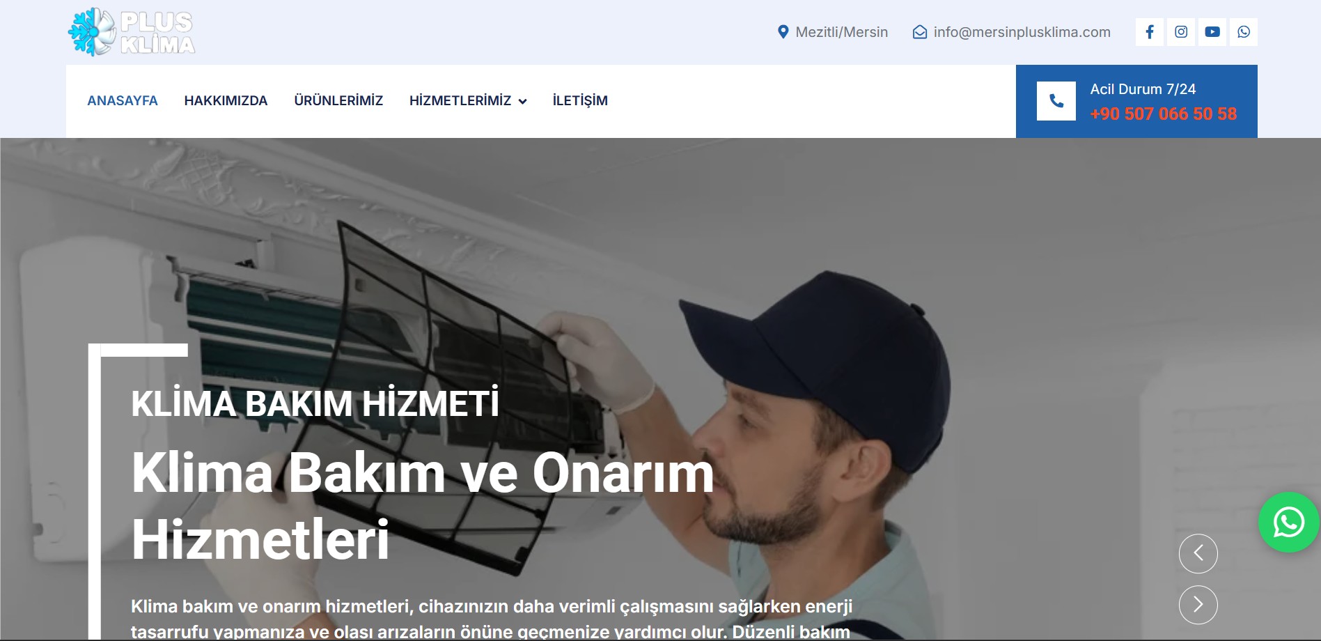 Plus Klima - Mersin Şubesi